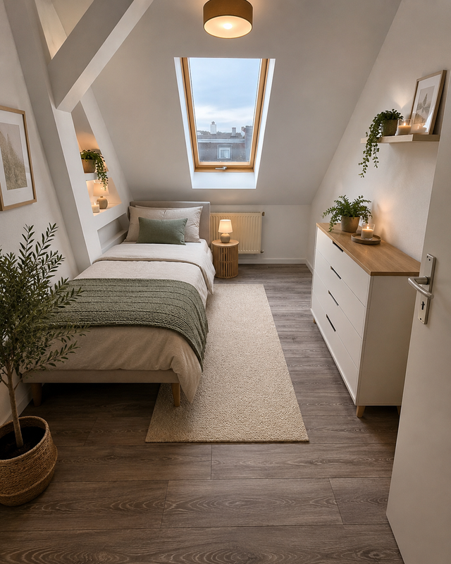 Wohnen im Altbau: Dachgeschoss-Charme in Gera, 2-Raumwohnung - Photo 2