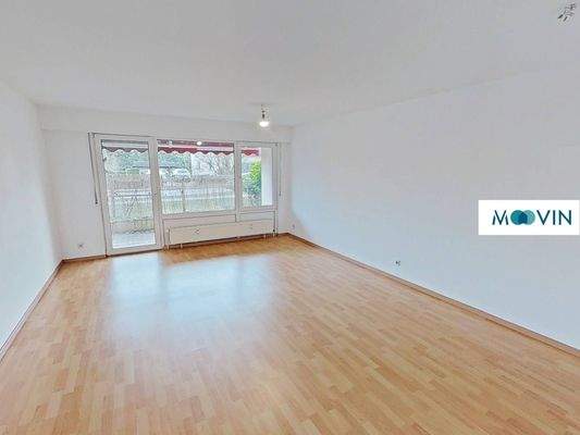 Ansicht I: Wohn- und Esszimmer