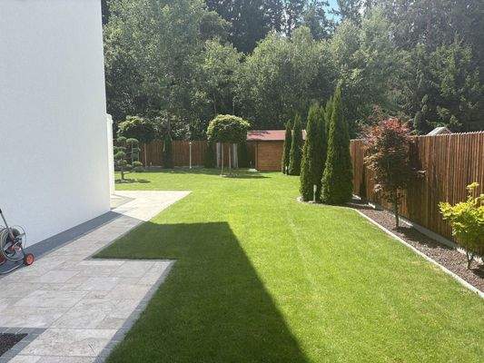 Nordwestseite Garten