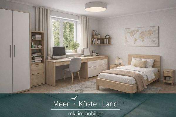 Beispielansicht Gäste- Arbeitszimmer