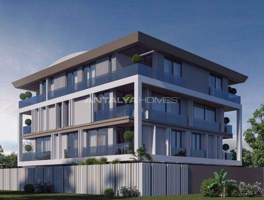 Flats in Complex with Swimming Pool in Antalya Muratpasa
