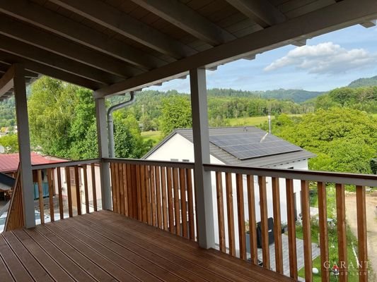Balkon mit Aussicht