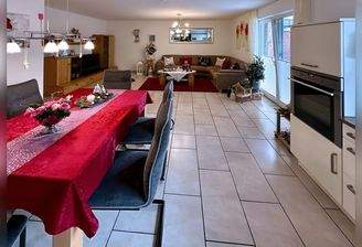 offene Küche - Wohnzimmer