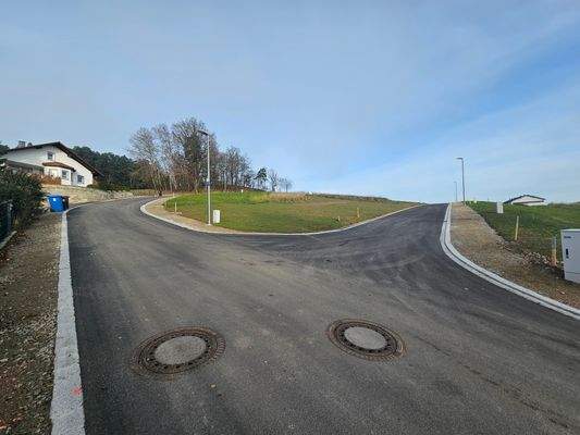 Foto - Fertiggestellte Erschließung