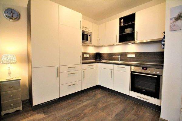 Küchenzeile im Wohnraum