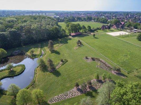 Eigener Teich auf dem Grundstück