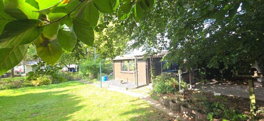 Herrliche Ruhe im eigenen Garten