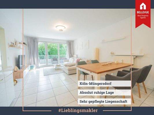 Herrliche 2 Zimmer Wohnung mit Blick ins Grüne