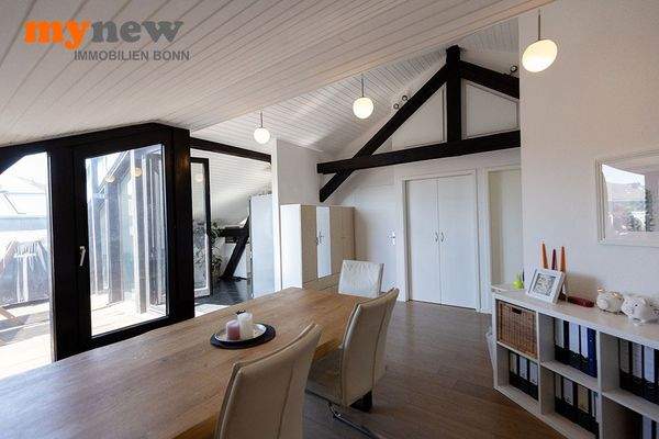 Essen Richtung Dachterrasse