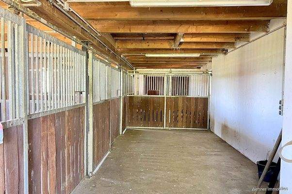 Pferdestall mit 4 Boxen