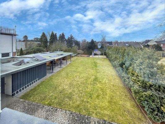 Gartenansicht Obergeschoss