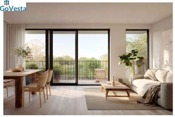 Wohnzimmer // unverbindliche Visualisierung- Abweichung in der Ausführung vorbehalten 