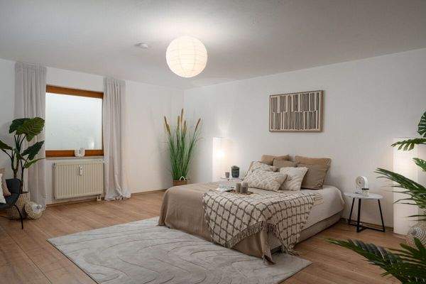 Ideales Zimmer im Sommer im UG