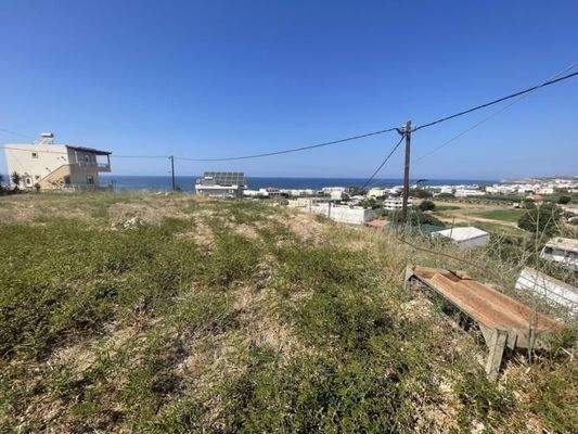 Kreta, Sfakaki: Grundstück mit herrlichem Meerblick zu verkaufen