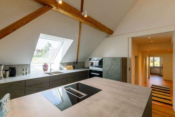 4-Zimmer-Wohnung im Dachgeschoss, Küchenbereich