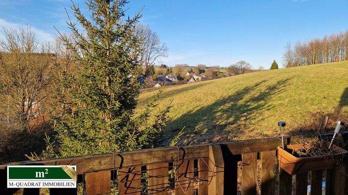 Blick vom Balkon 1OG