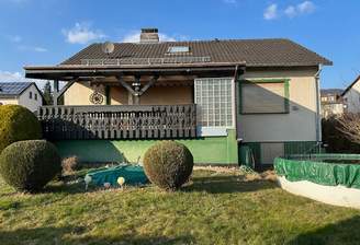 Rückansicht vom Garten