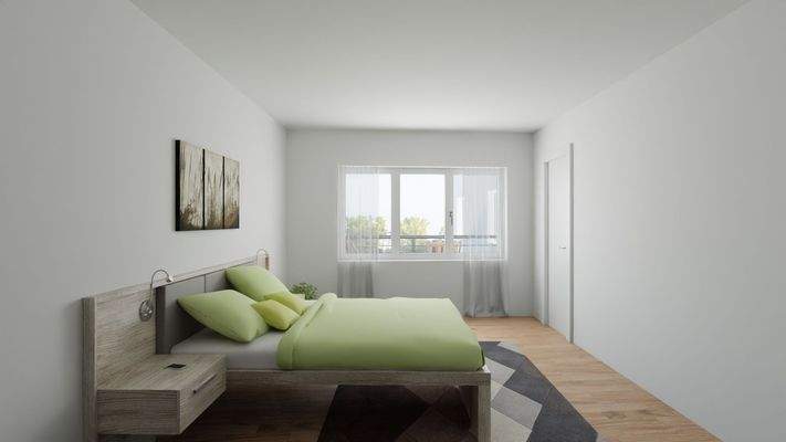 Das visualisierte Schlafzimmer