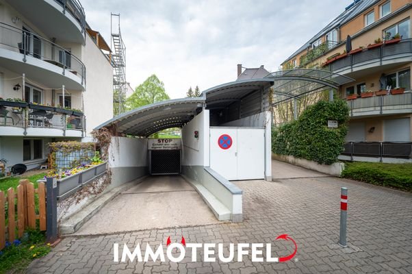 Zufahrt Tiefgarage
