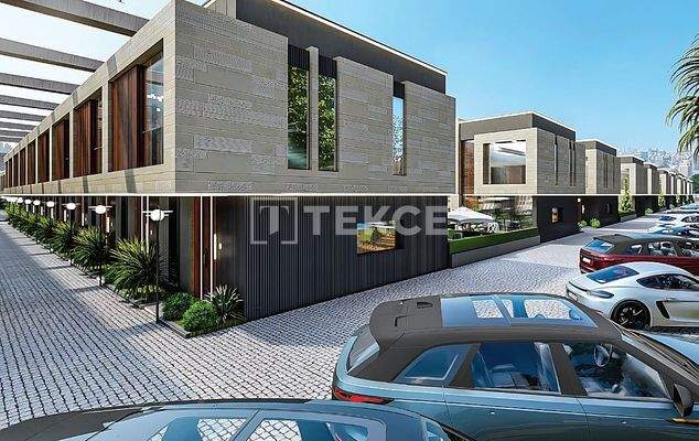 Villas with Private Gardens in a Complex in Ankara İncek