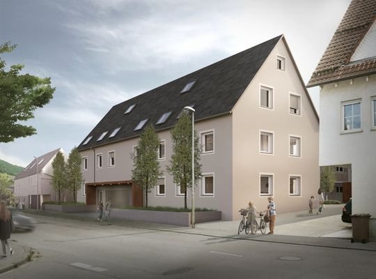Visualisierung Außenansicht Beurener Straße 17