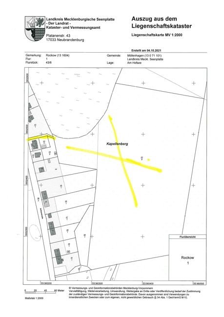 Rockow Bauernhöfe, Landwirtschaft, Rockow Forstwirtschaft