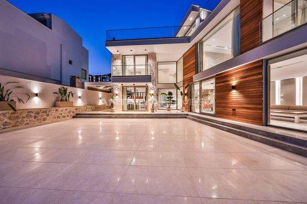 Panoramic Sea View 4-Story Villa in Kalkan Antalya