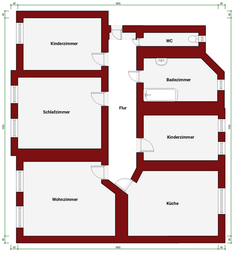 Aue Wohnungen, Aue Wohnung mieten