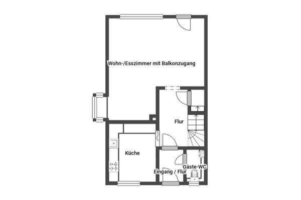 Grundriss Erdgeschoss