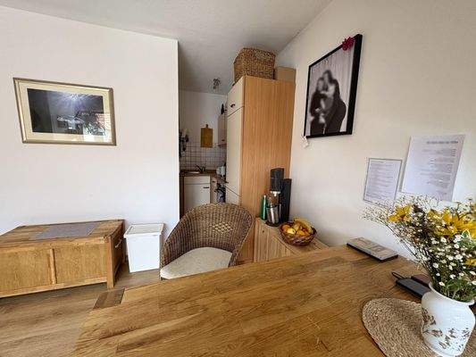 Blick Richtung Kochnische