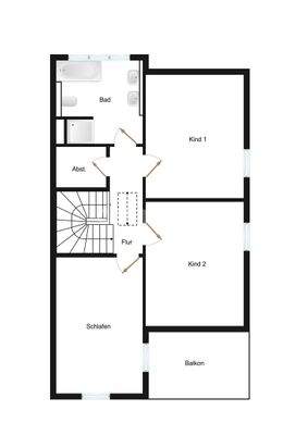 Grundriss Dachgeschoss