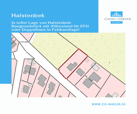 Halstenbek Grundstücke, Halstenbek Grundstück kaufen