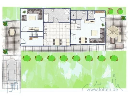 Grundriss Erdgeschoss