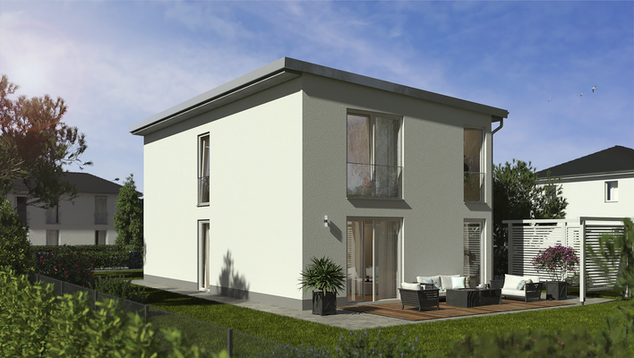 Aura 136 Gartenansicht