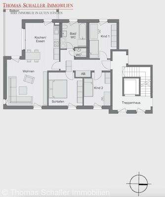 Grundriss 1.OG links