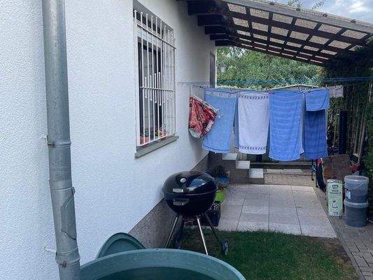 Bungalow Rückansicht