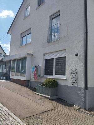 Vorderansicht Wohngebäude