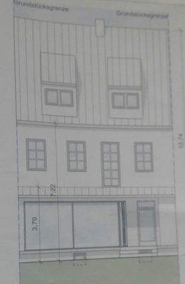 Bauskizze Vorderansicht