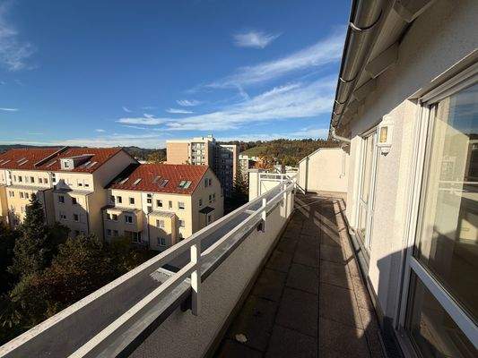 Balkon / Dachterrasse 