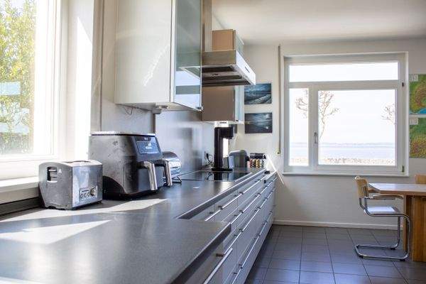 Küche mit Meerblick