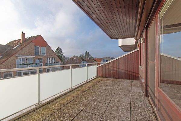 Große Terrasse mit sonniger Süd-West Ausrichtung