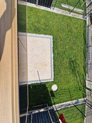 Blick auf Terrasse OG