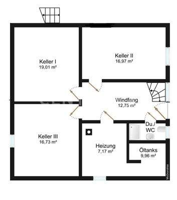 Grundriss Kellergeschoss