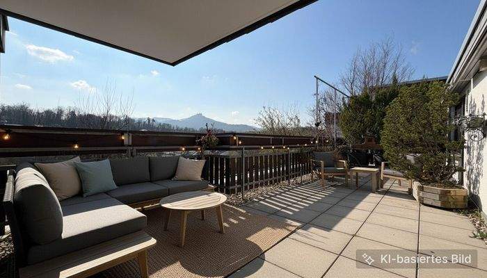 Terrasse Visualisiert