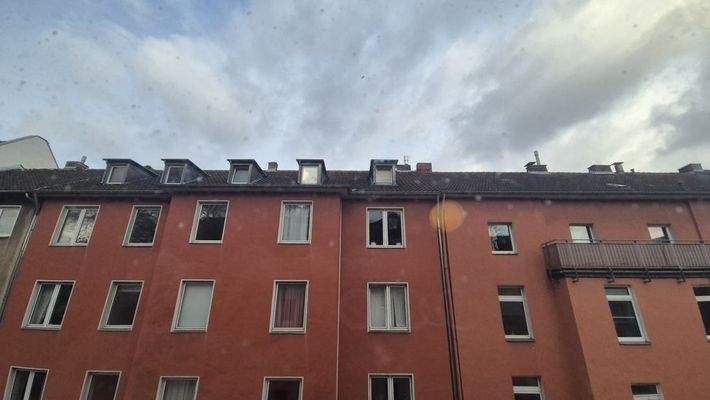 Blick aus dem Küchenfenster