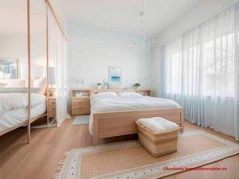 Schlafzimmer mit KI bearbeitet