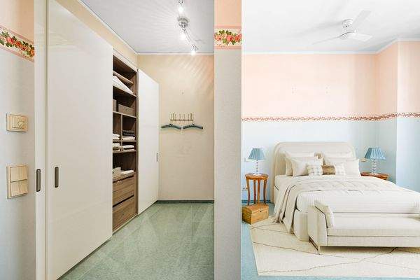 Schlafen 1 und Ankleide 