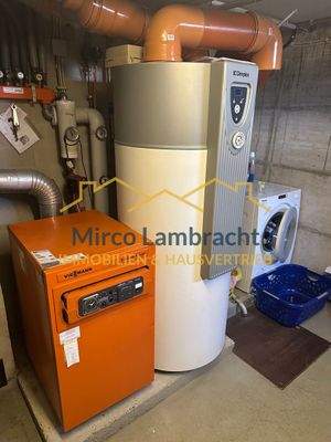 Gasheizung und Wärmepumpe