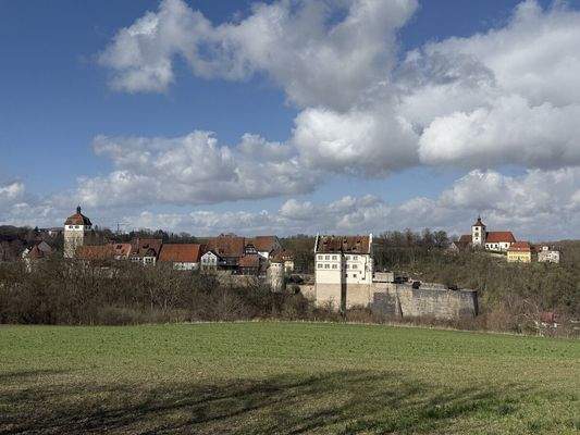 Aussicht auf das Städtle Vellberg
