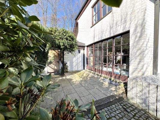 Terrasse des Einliegerhauses